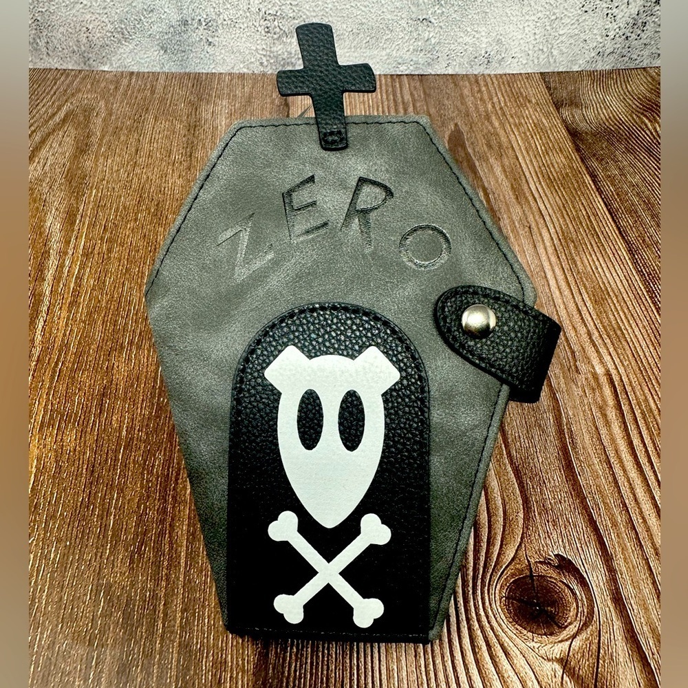 Nightmare Before Christmas Zero's Tombstone Novelty Wallet Cardholder NWT - Picture 2 of 6